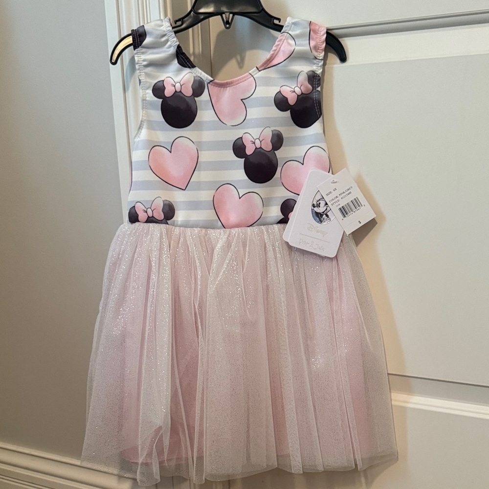 Pippa & Julie Pink and White Striped Dress